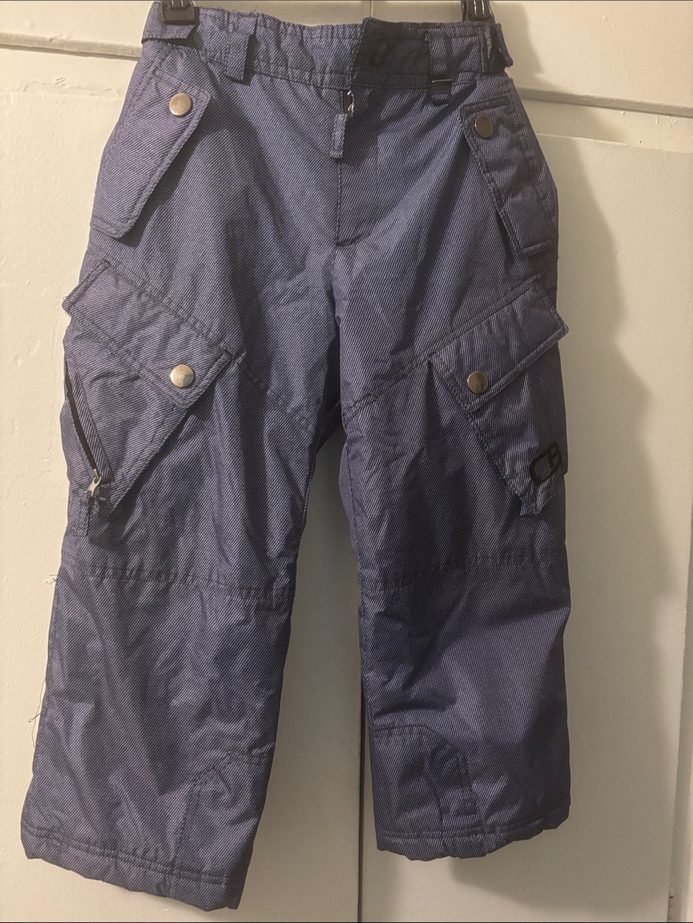 O'Neill Navy Striped Kids Snow Pants